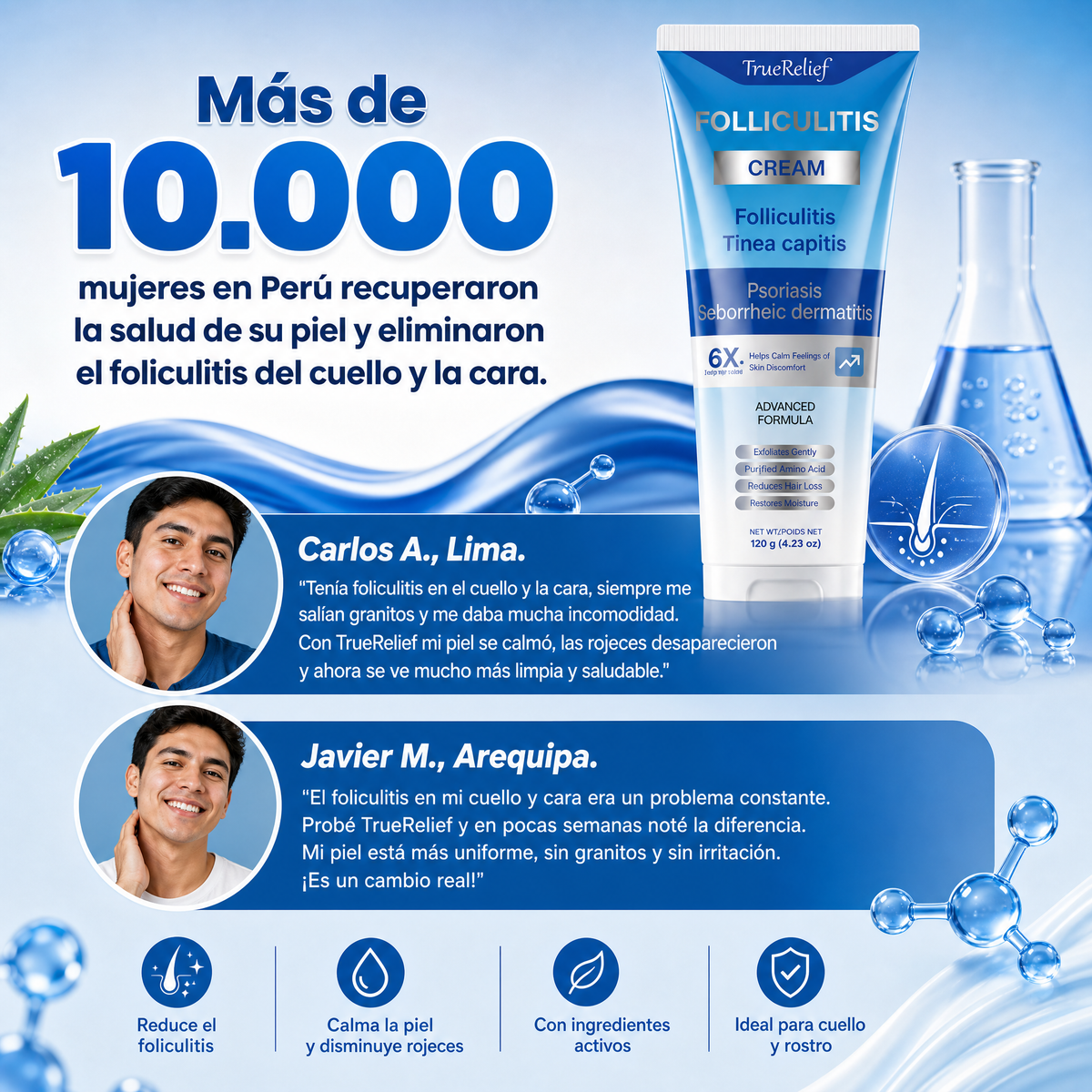 Foliculitis cream